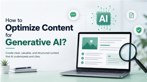 How to Optimize Content for Generative AI? -Image