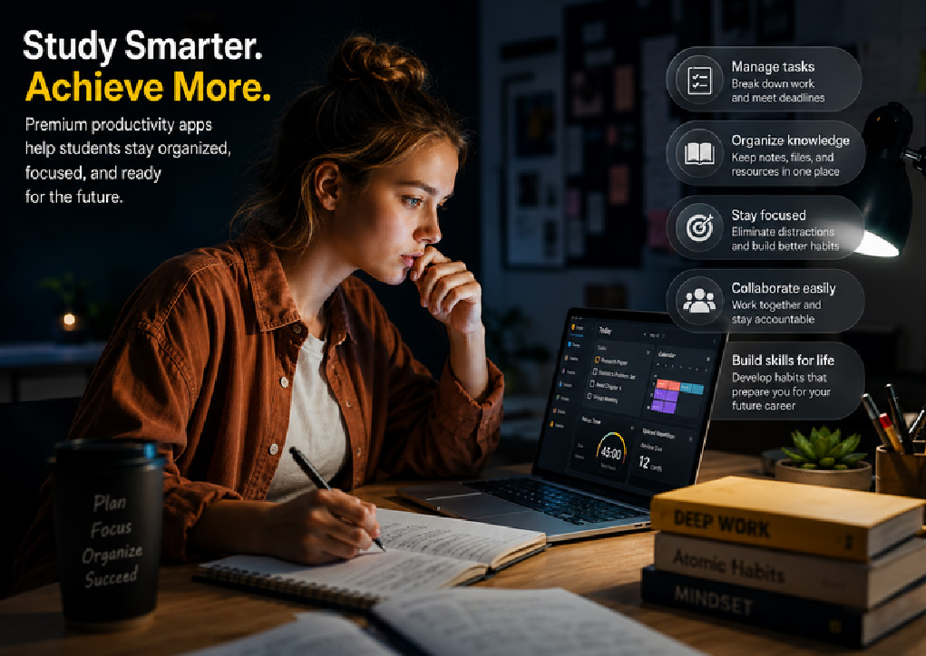 The Growing Role of Premium Productivity Apps in Education -Image
