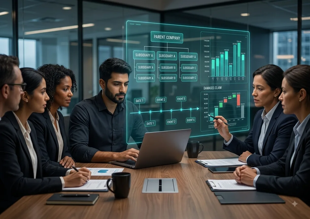 Visual Strategies for Complex Corporate Mediations