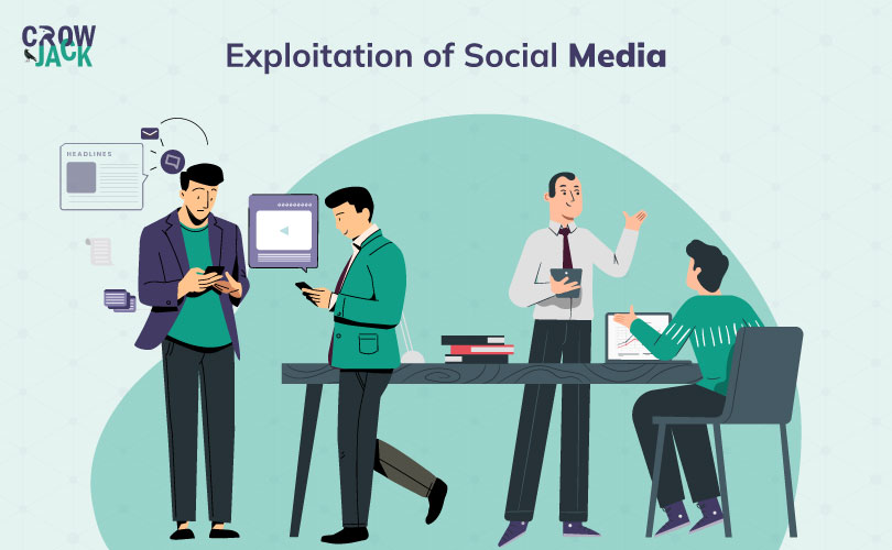 visualization of exploitation of social media