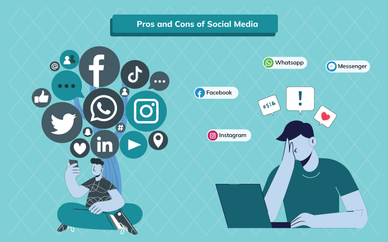 Essay: Elucidating the Pros and Cons of Social Media -Image