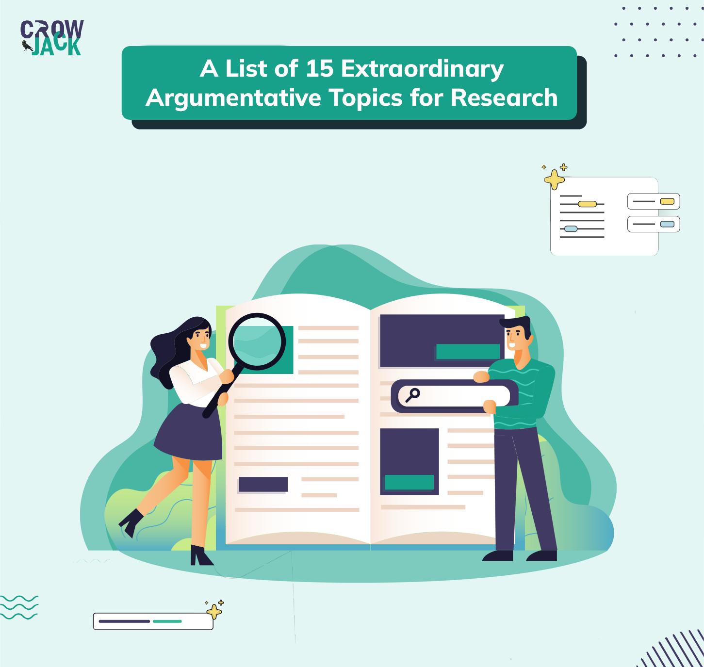 A List of 15 Extraordinary Argumentative Topics for Research - Featured Image