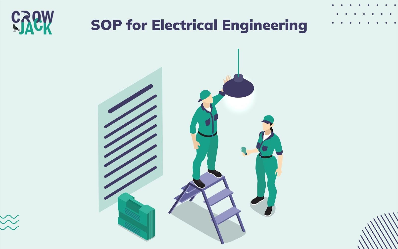 How to Write SOP for Electrical Engineering with Samples -Image