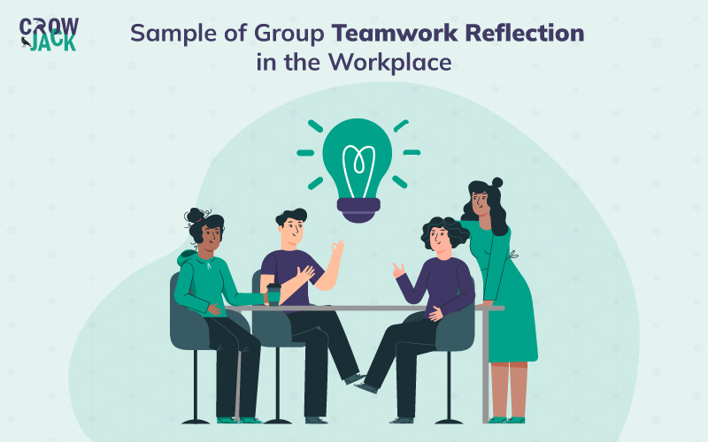 Sample of team reflection in a workplace